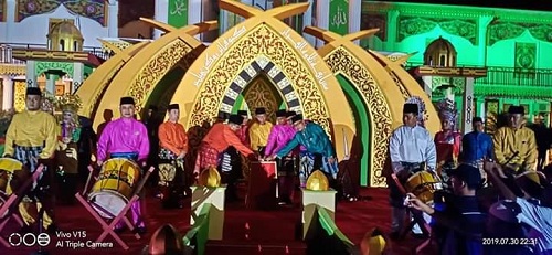 Buka MTQ Rohil Ke XVI, Wabup : Alquran Inspirasi Yang Tidak Pernah Kering